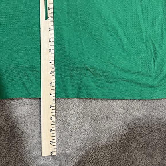 Polo Ralph Lauren Double Big Pony Polo Shirt Mens XXL 2XL Green Short Sleeve - Picture 7 of 7